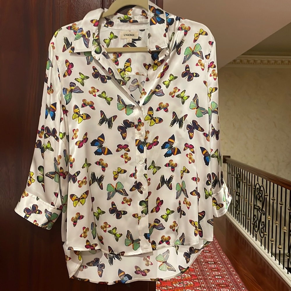 Lagence silk blouse